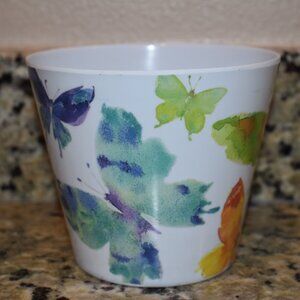 Burton + Burton Butterfly Plastic Pot